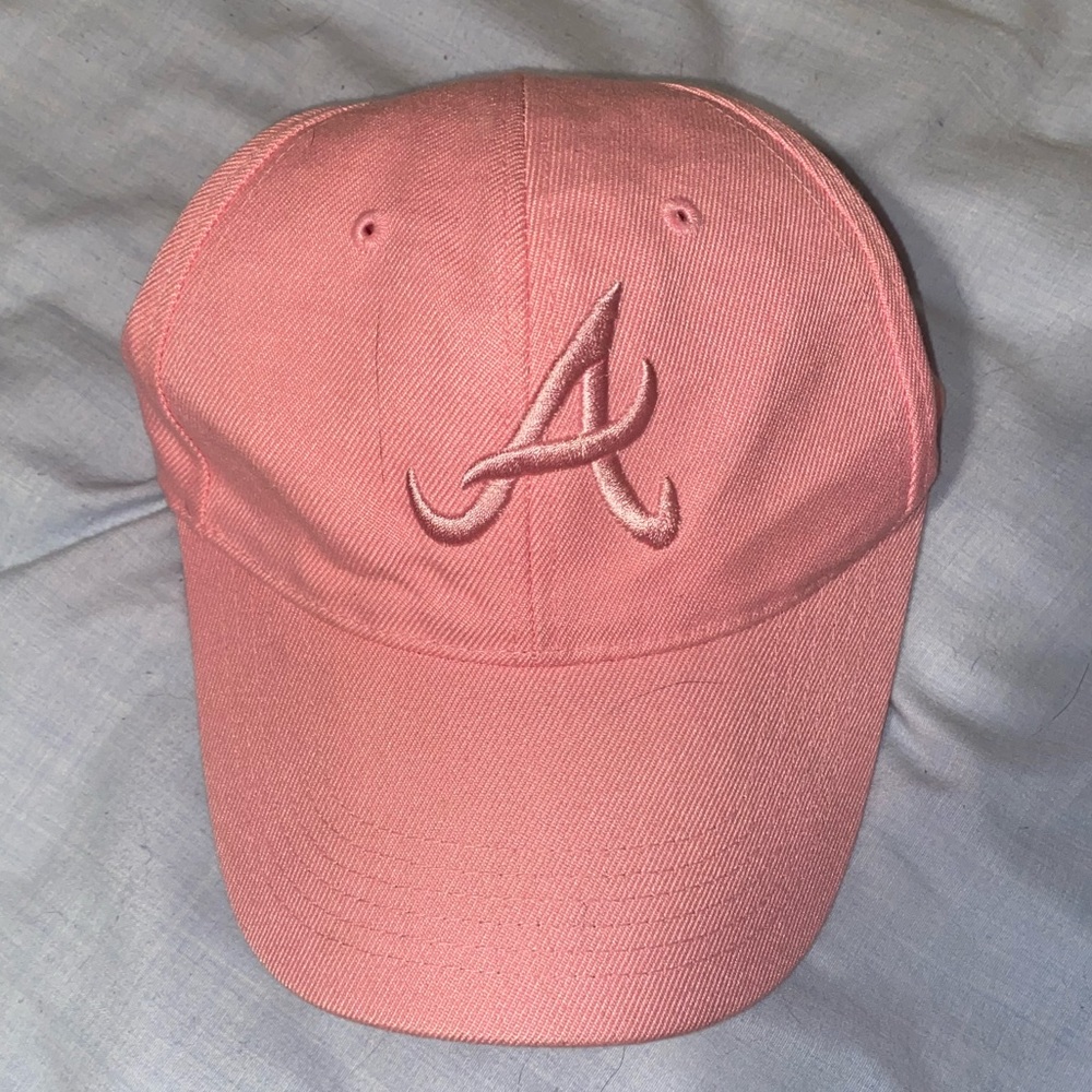 Pink Atlanta Braves Hat.